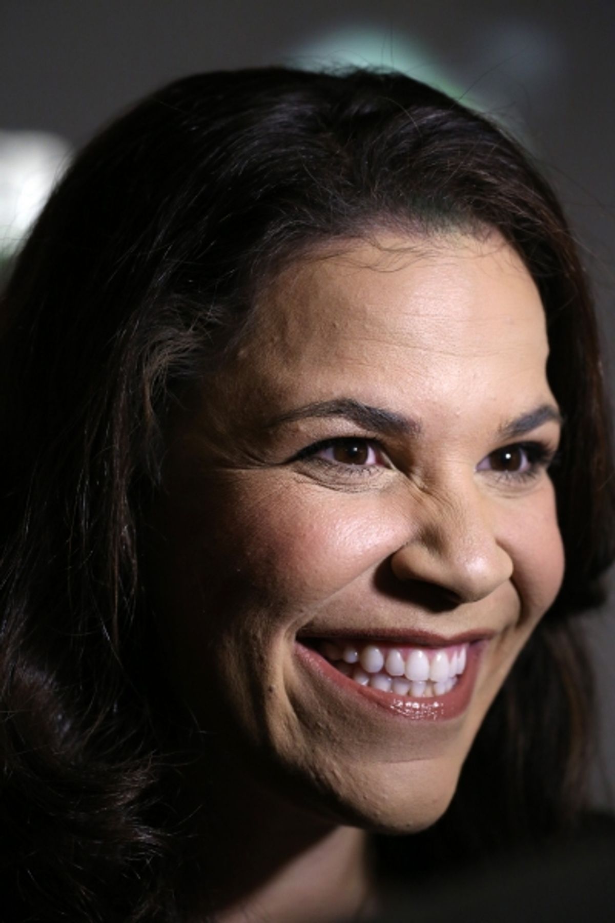 Lindsay Mendez photographed  at the Edison Ballroom on October 30, 2013 in New York City. at 