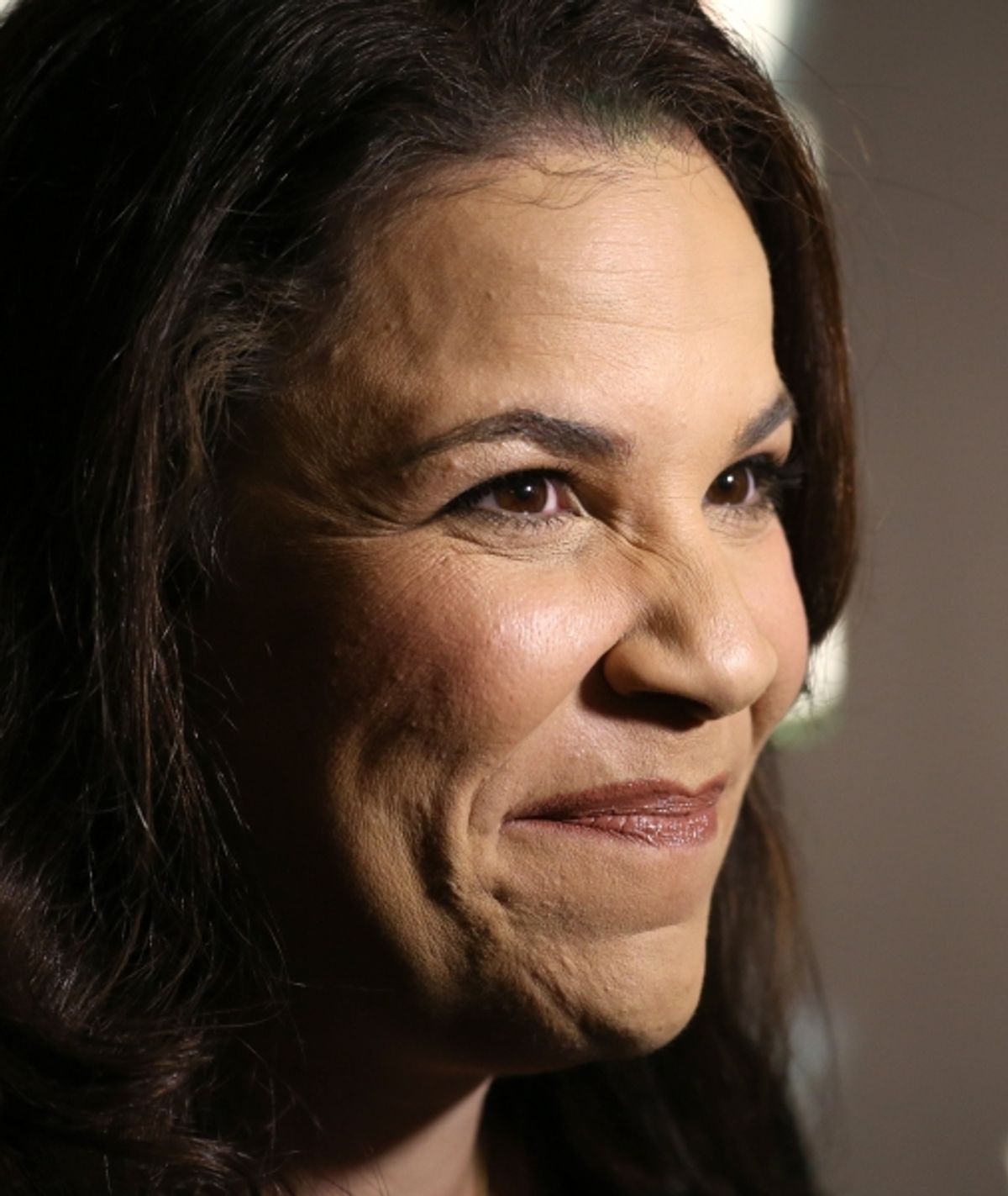 Lindsay Mendez photographed  at the Edison Ballroom on October 30, 2013 in New York City. at 