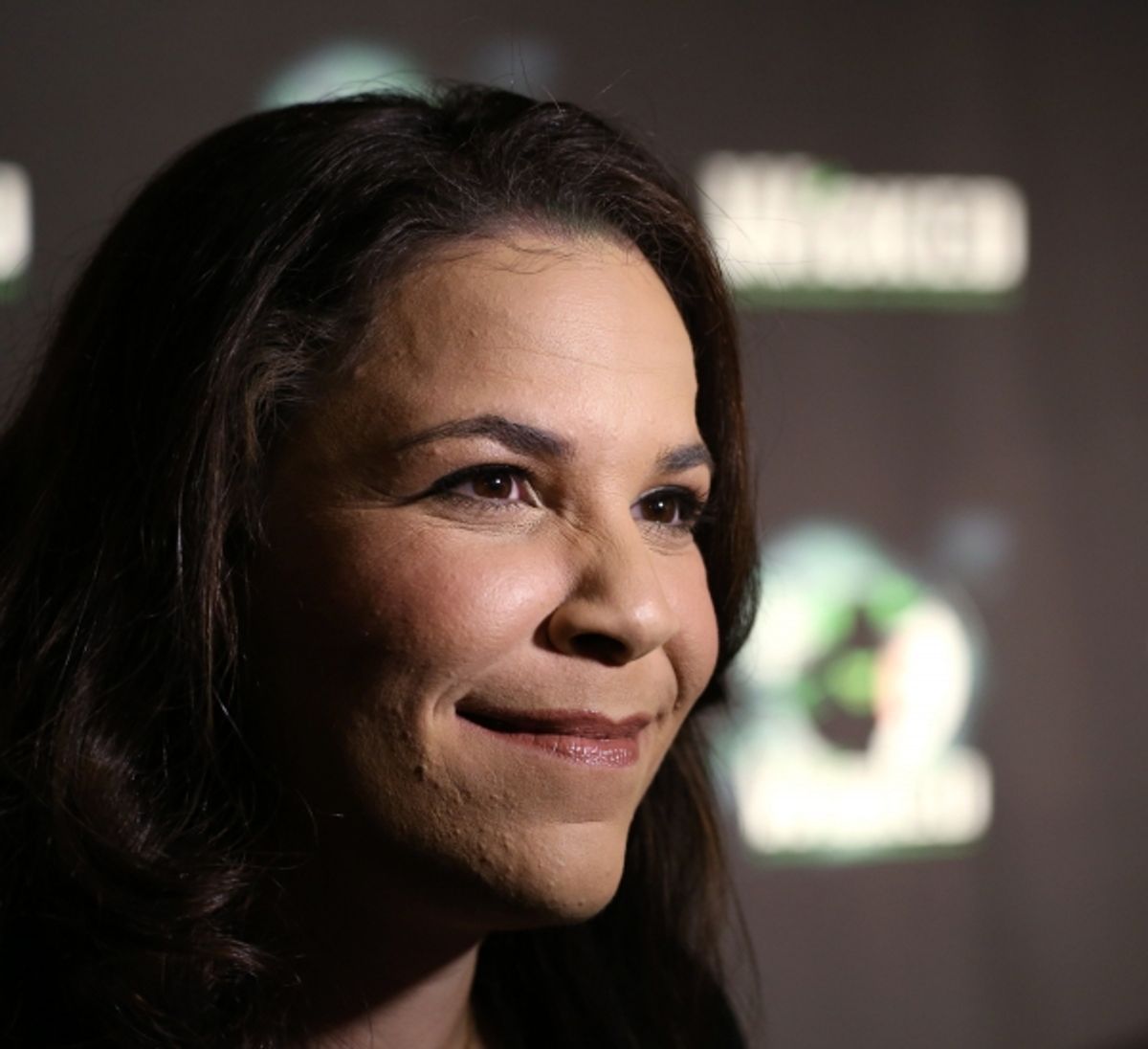 Lindsay Mendez photographed  at the Edison Ballroom on October 30, 2013 in New York City. at 