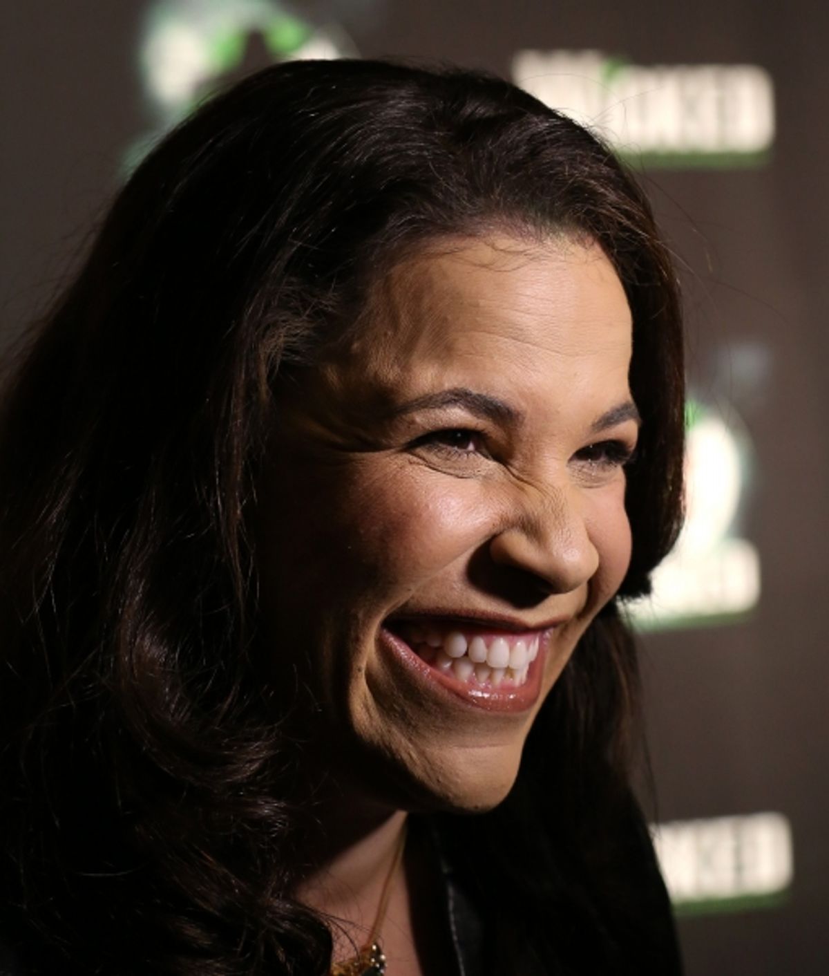 Lindsay Mendez photographed  at the Edison Ballroom on October 30, 2013 in New York City. at 