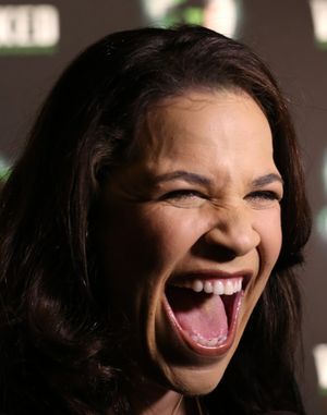 Lindsay Mendez photographed  at the Edison Ballroom on October 30, 2013 in New York C Photo