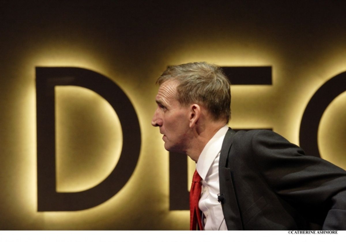 CHRISTOPHER ECCLESTON as George Jones MP in The Absence of War by David Hare (premiered at the NT in 1993 with John Thaw) at 