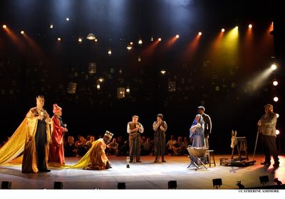 A scene from The Mysteries: medieval mystery plays in a version by Tony Harrison (ori Photo