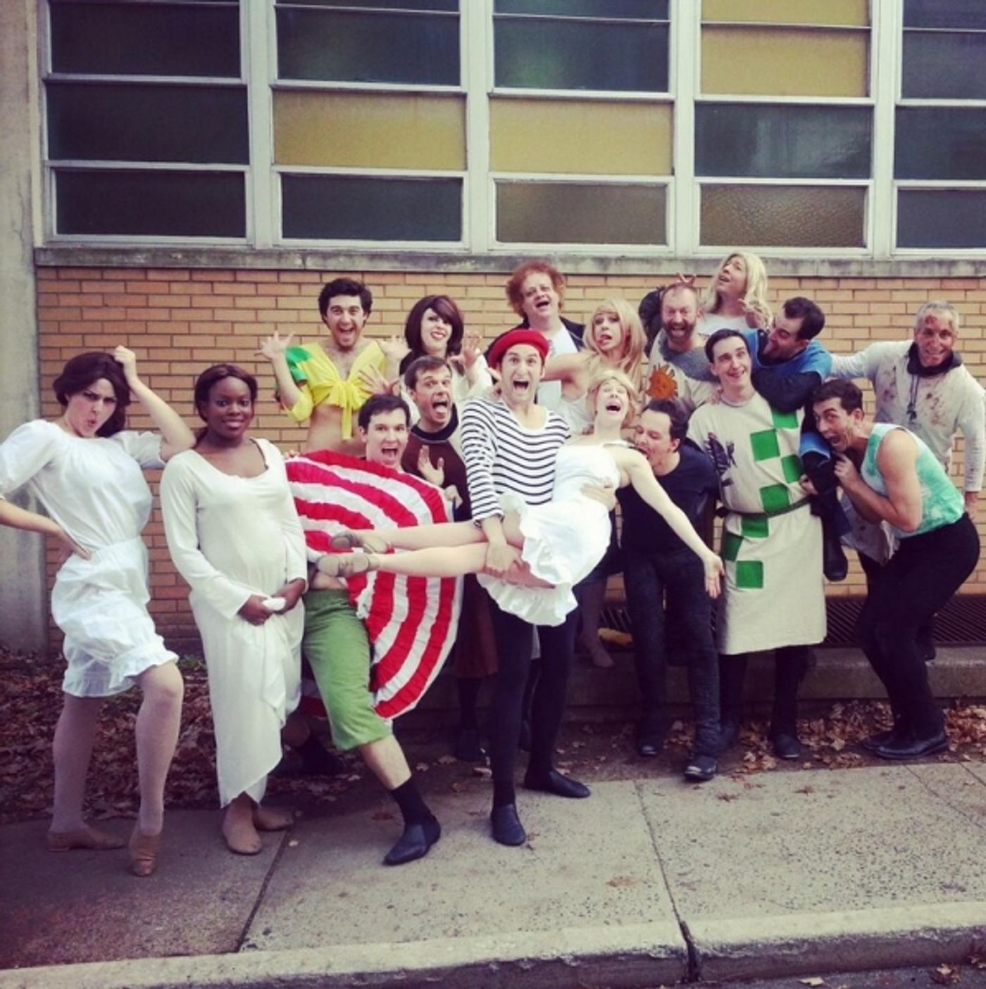 Photo Flash: Saturday Intermission Pics, Nov 2 - WE WILL ROCK YOU Roots For Boston, Game Day at THE FANTASTICKS and More!  Image