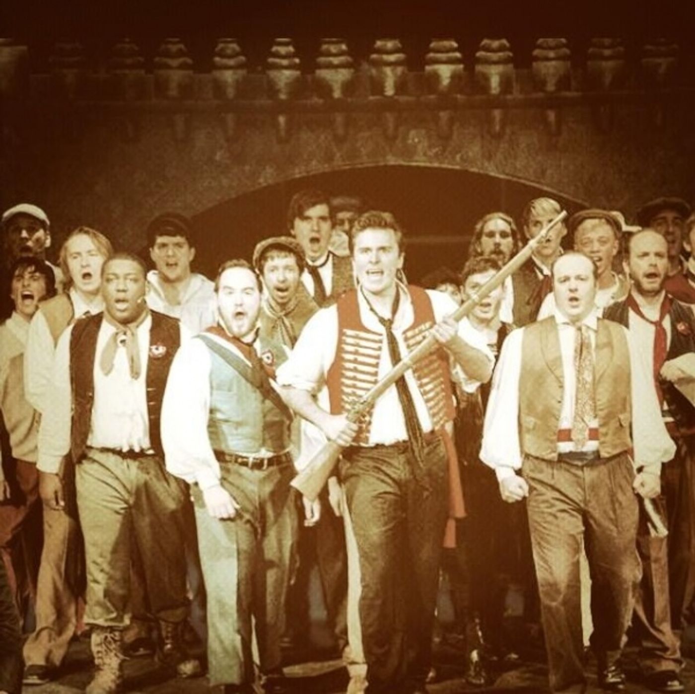 Photo Flash: Saturday Intermission Pics, Nov 2 - WE WILL ROCK YOU Roots For Boston, Game Day at THE FANTASTICKS and More!  Image