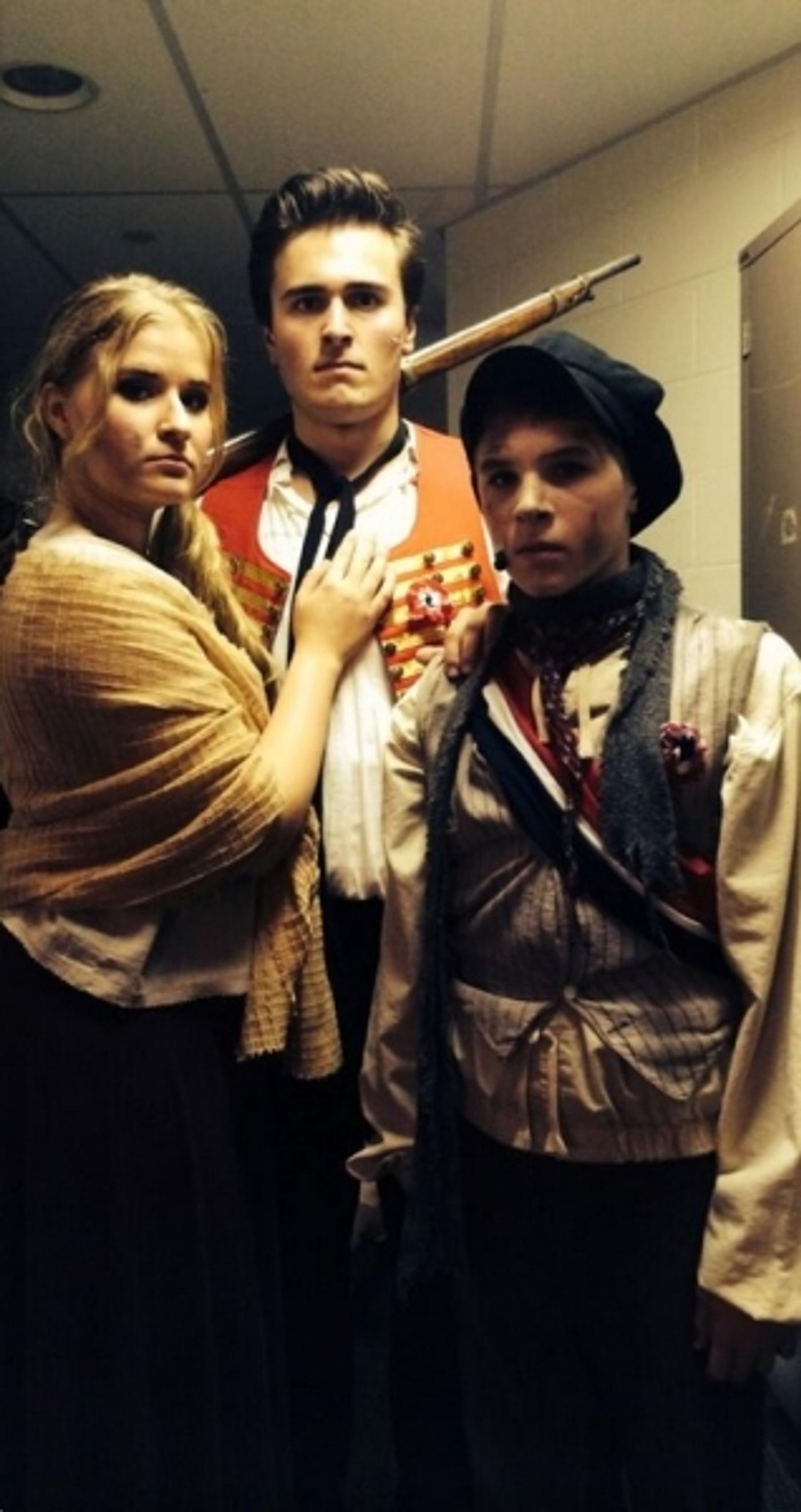 Photo Flash: Saturday Intermission Pics, Nov 2 - WE WILL ROCK YOU Roots For Boston, Game Day at THE FANTASTICKS and More!  Image