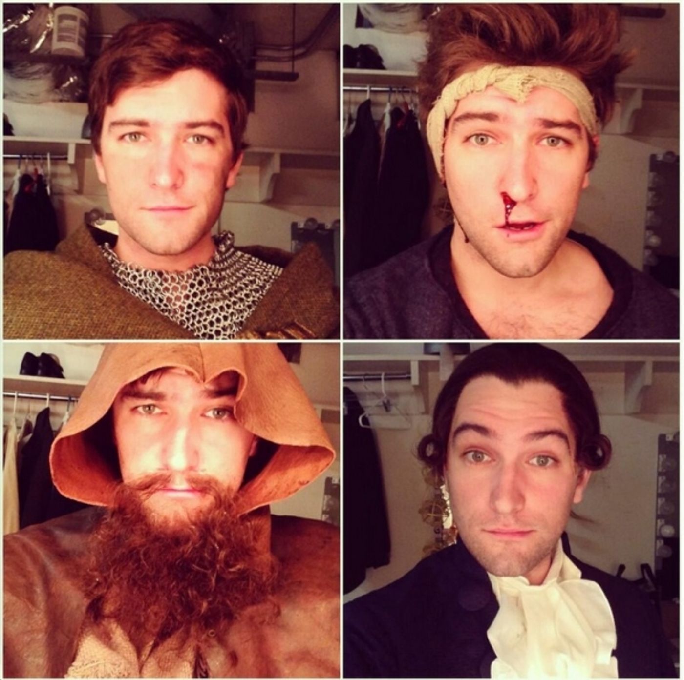 Photo Flash: Saturday Intermission Pics, Nov 2 - WE WILL ROCK YOU Roots For Boston, Game Day at THE FANTASTICKS and More!  Image