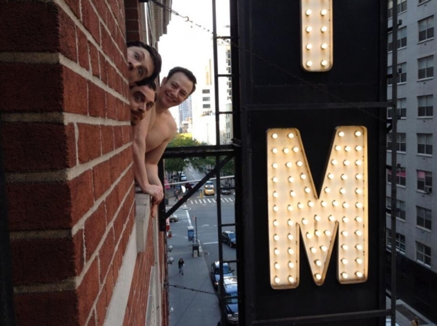 Photo Flash: Saturday Intermission Pics, Nov 2 - WE WILL ROCK YOU Roots For Boston, Game Day at THE FANTASTICKS and More!  Image