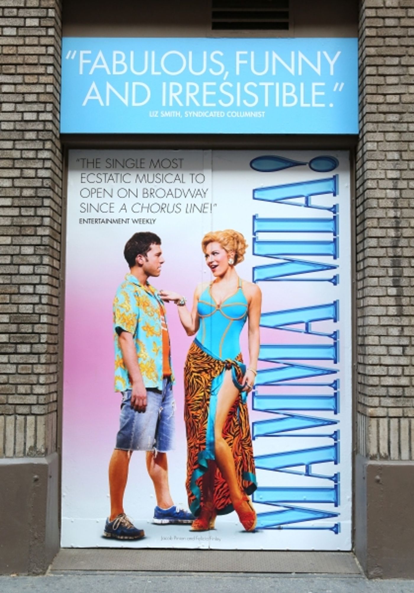 Photo Coverage: On the Marquee - MAMMA MIA! Opens Its Doors at the Broadurst  Image