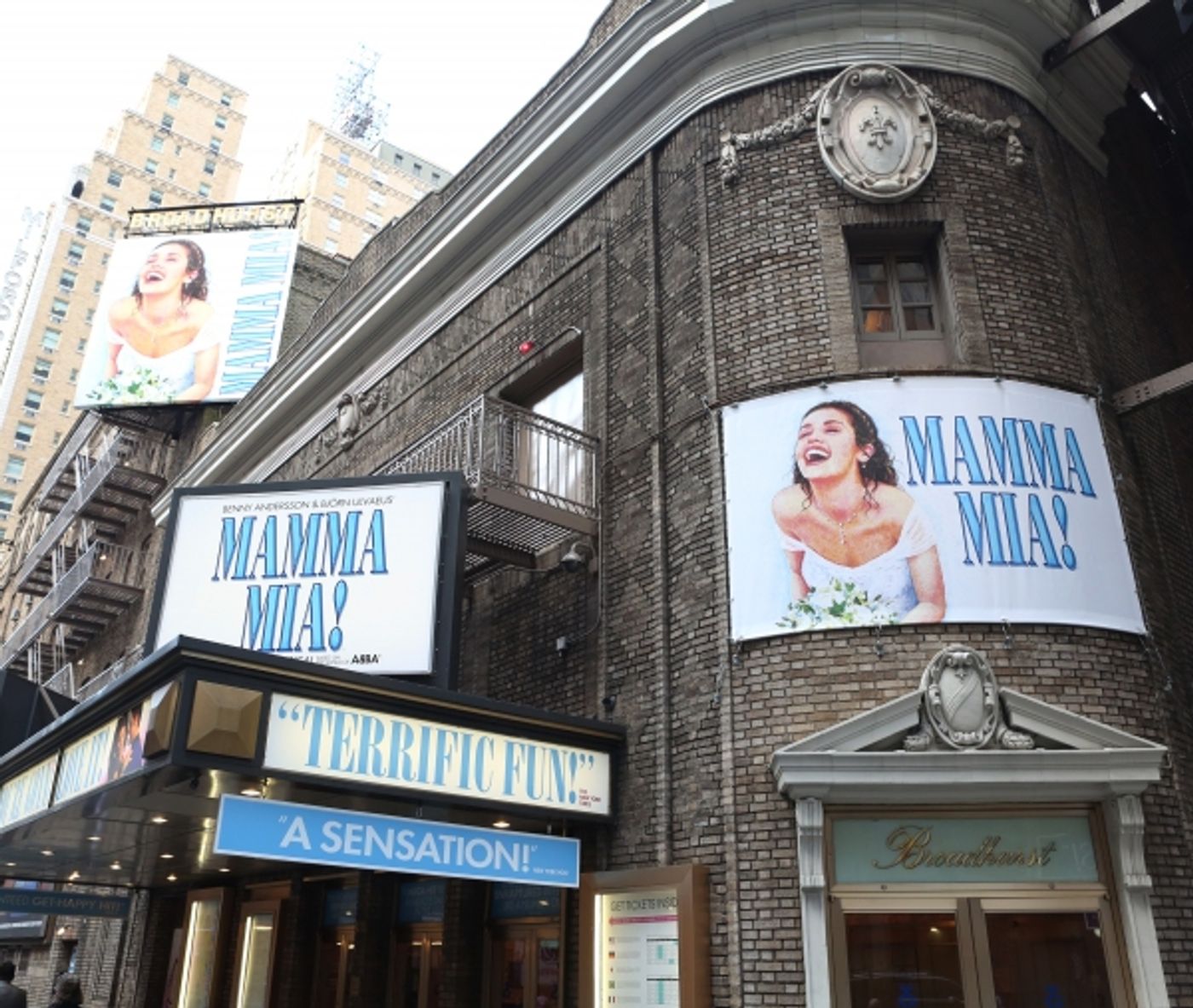 Photo Coverage: On the Marquee - MAMMA MIA! Opens Its Doors at the Broadurst  Image