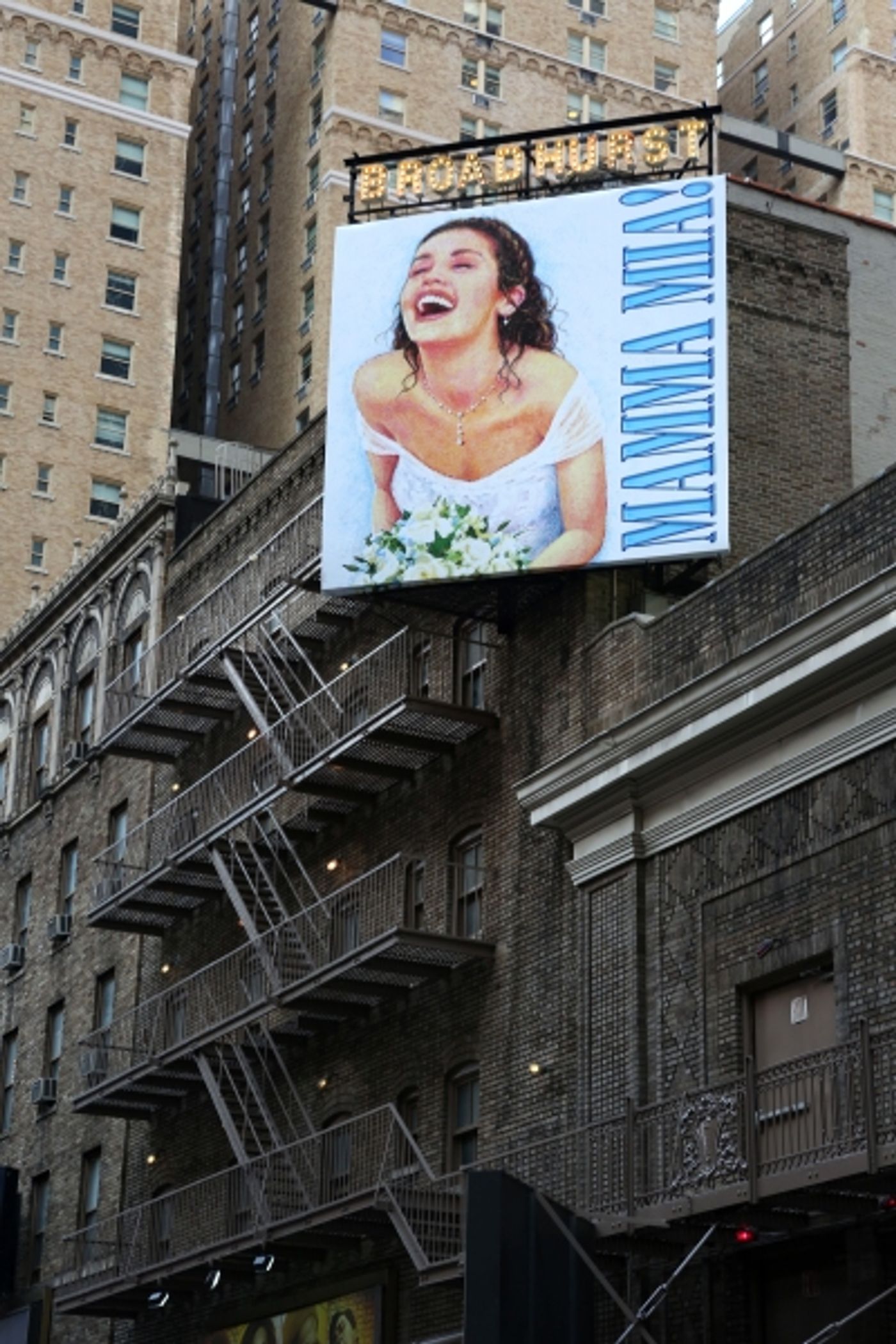 Photo Coverage: On the Marquee - MAMMA MIA! Opens Its Doors at the Broadurst  Image