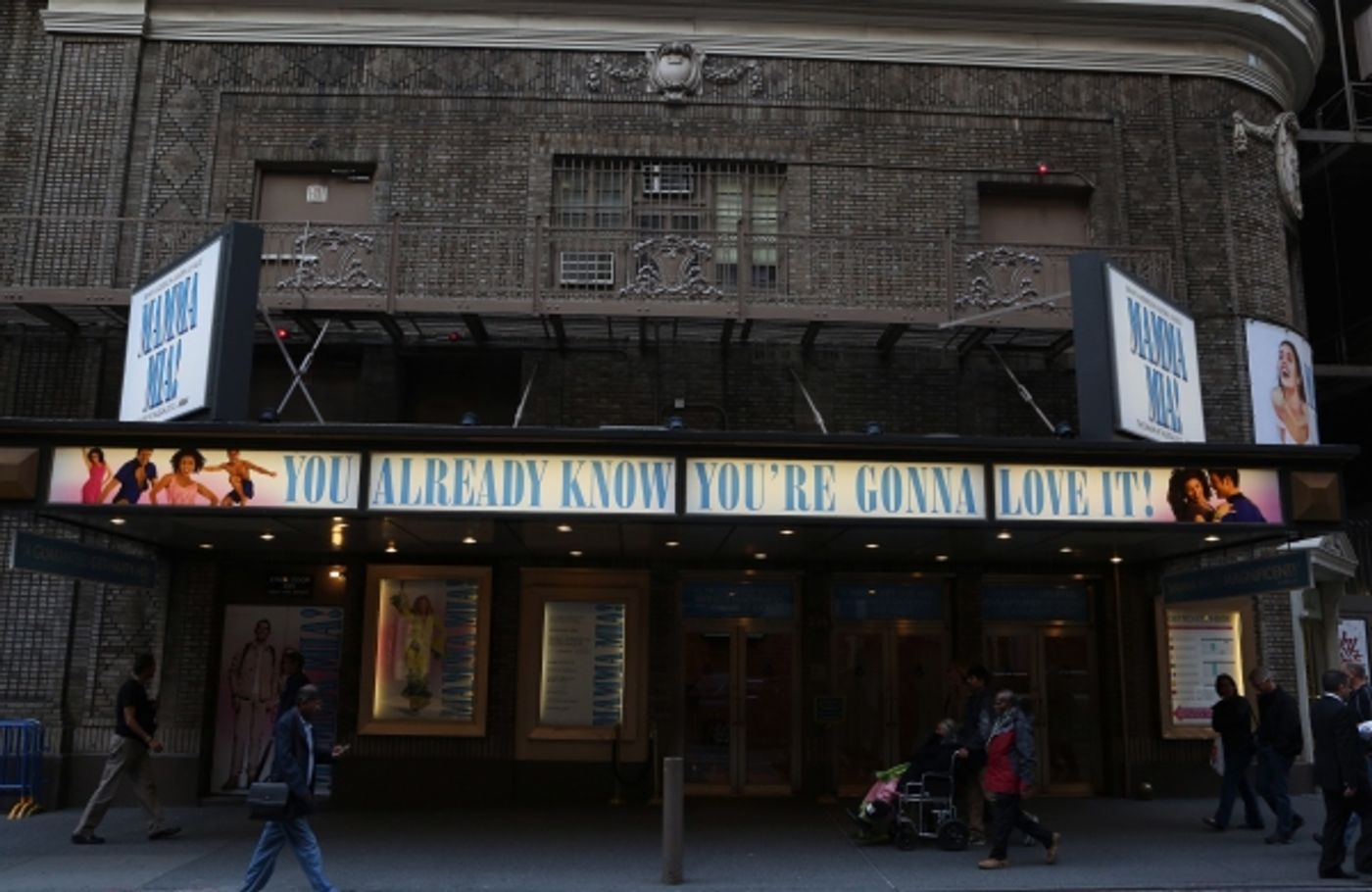 Photo Coverage: On the Marquee - MAMMA MIA! Opens Its Doors at the Broadurst  Image