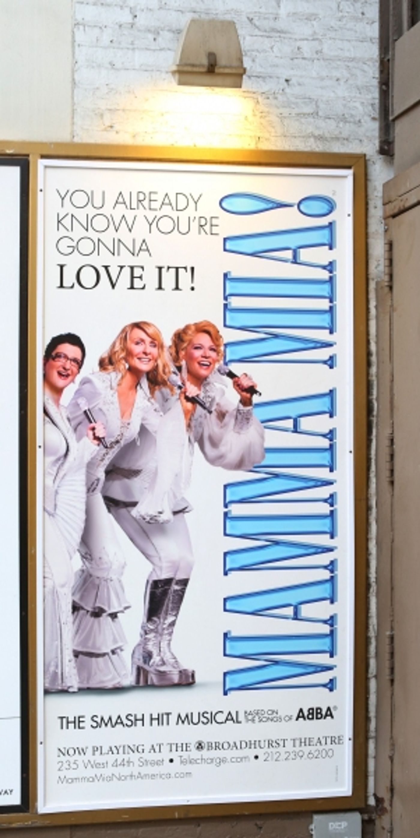 Photo Coverage: On the Marquee - MAMMA MIA! Opens Its Doors at the Broadurst  Image