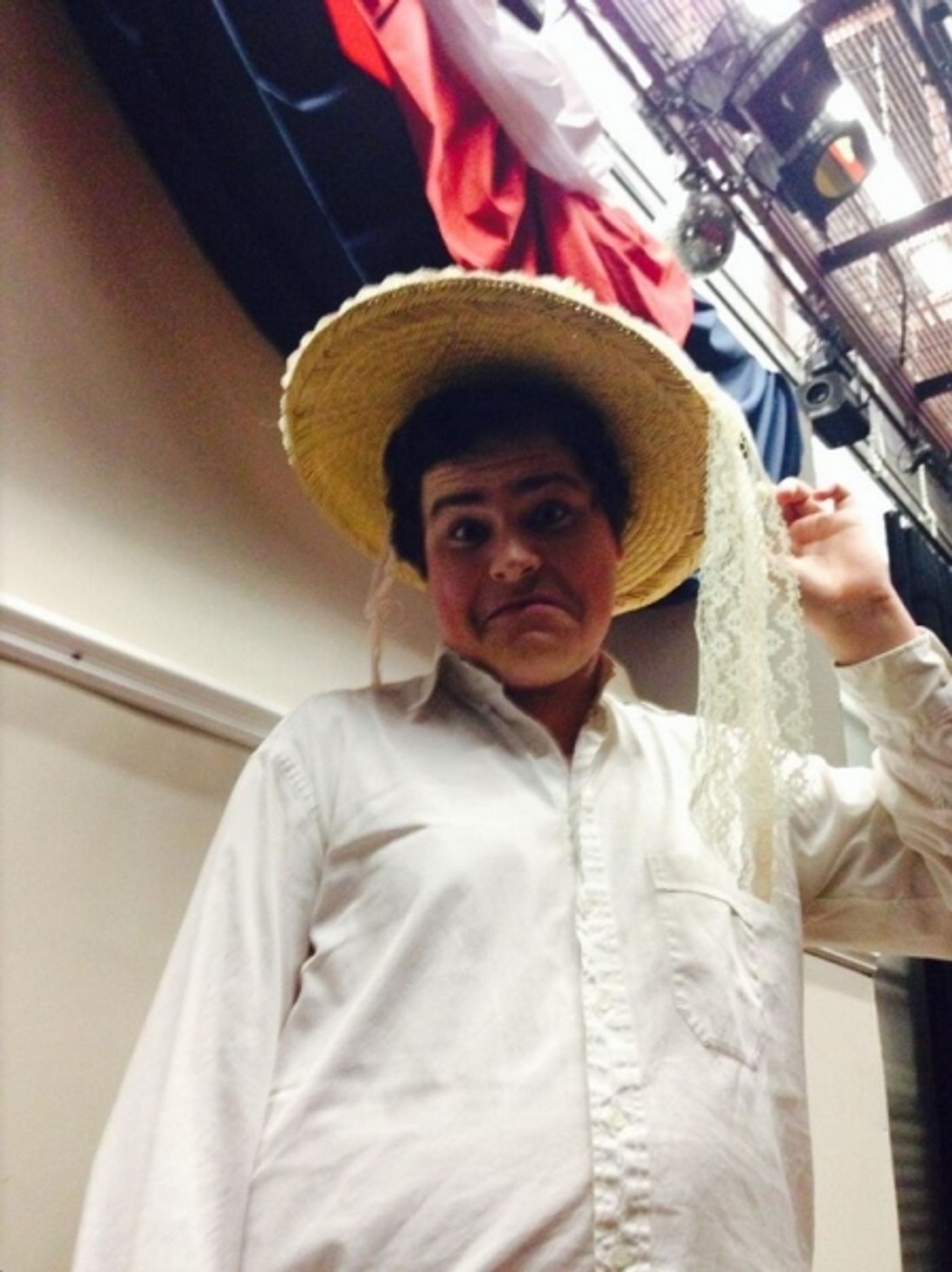 Photo Flash: Saturday Intermission Pics, Nov 2, Part 2 - Ladies of ANNIE Dress as The Orphans for Halloween and More! Image