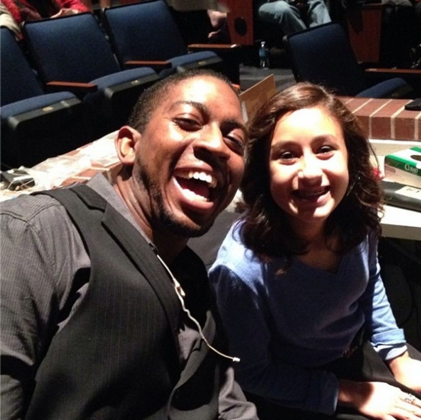 Photo Flash: Saturday Intermission Pics, Nov 2, Part 2 - Ladies of ANNIE Dress as The Orphans for Halloween and More! Image