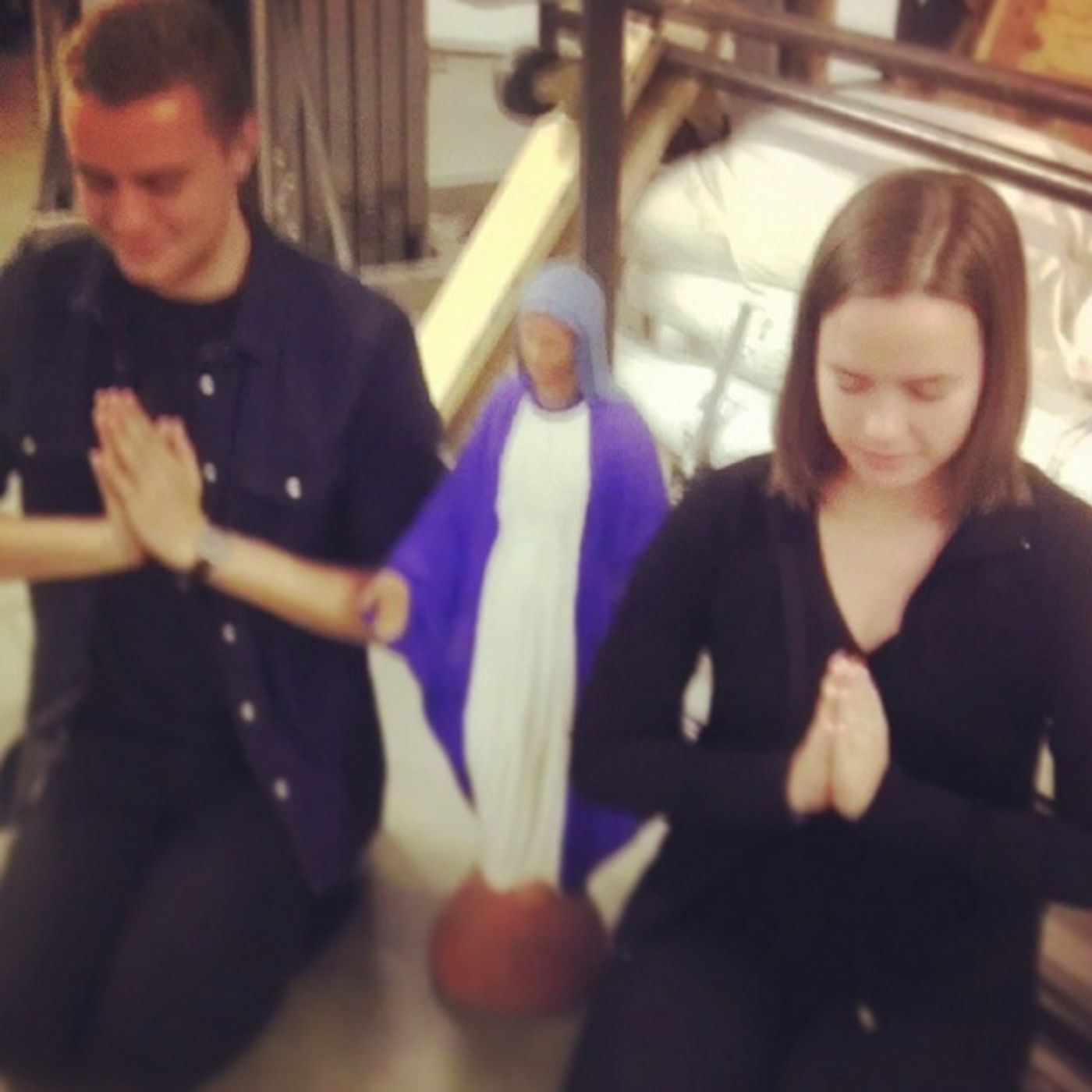 Photo Flash: Saturday Intermission Pics, Nov 2, Part 2 - Ladies of ANNIE Dress as The Orphans for Halloween and More! Image