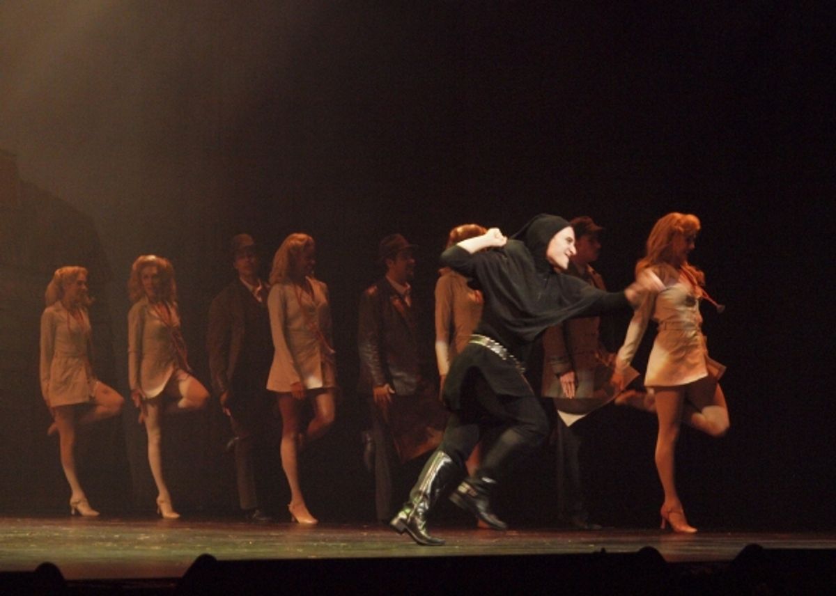 Ben Liebert at curtain call at 