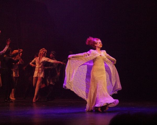Rebecca Ann Johnson at curtain call Photo