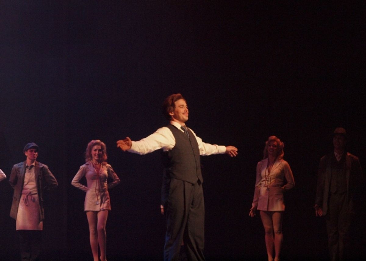 Zachary Ford at curtain call at 