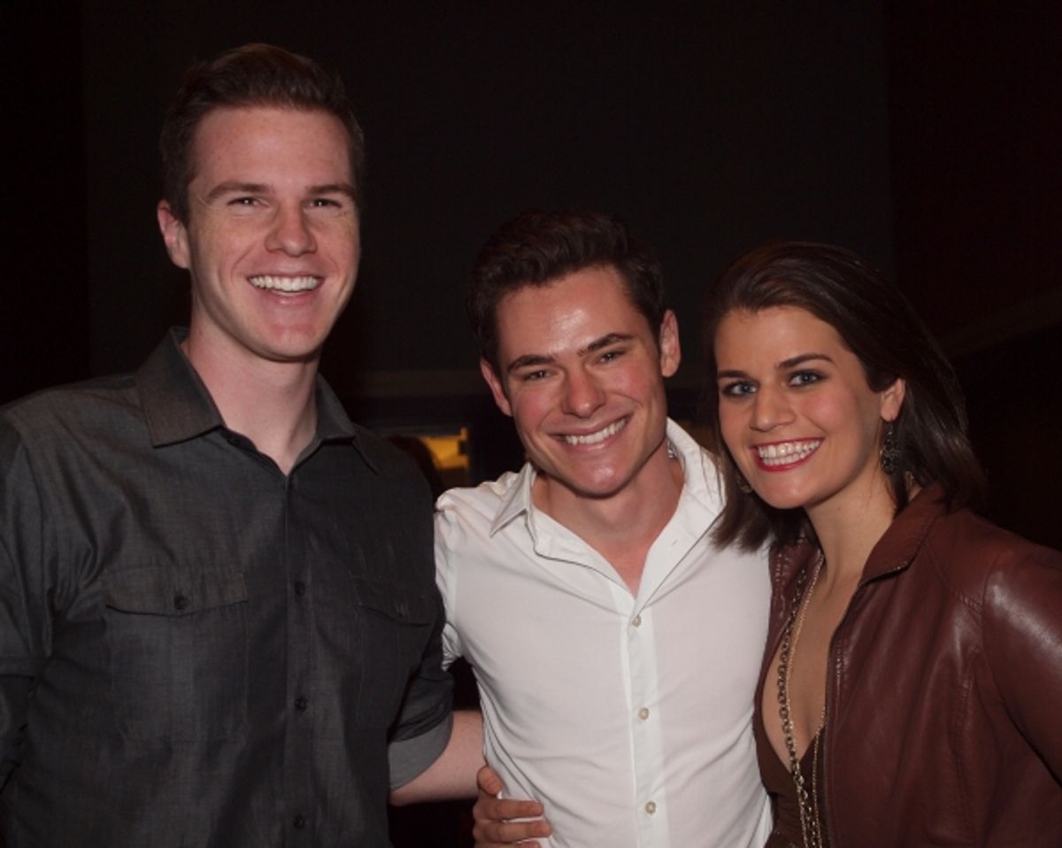 Benjamin Otto Gibson, Jacob Haren, and Kristen Lamoureux at 