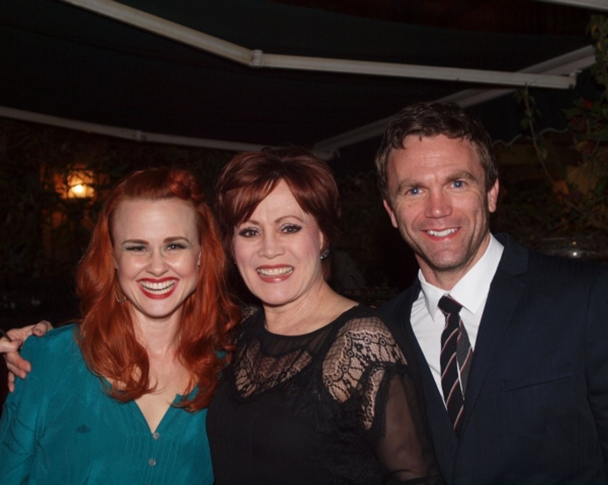 Rebecca Ann Johnson, Tracy Lore, and John Todd at 