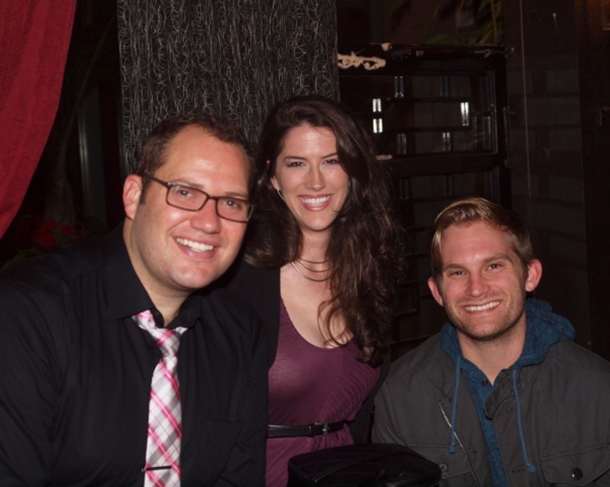 Danny Blaylock, Jennifer Holcombe, and Jaycob Hunter at 