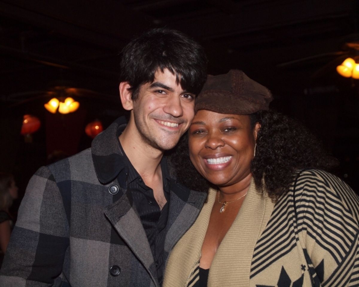 David Lamoureux and Gwen Stewart at 