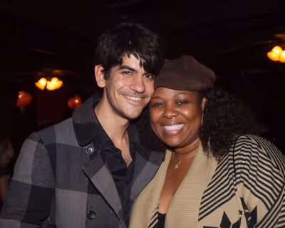 David Lamoureux and Gwen Stewart Photo
