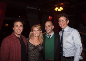 Daniel Mahler, Ashley Fox Linton, Jeffrey Landman, and Jeff Skowron Photo