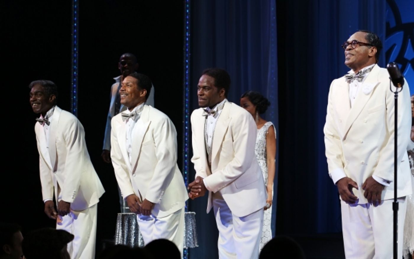 Photo Coverage: AFTER MIDNIGHT Cast Takes First Official Broadway Bow!  Image