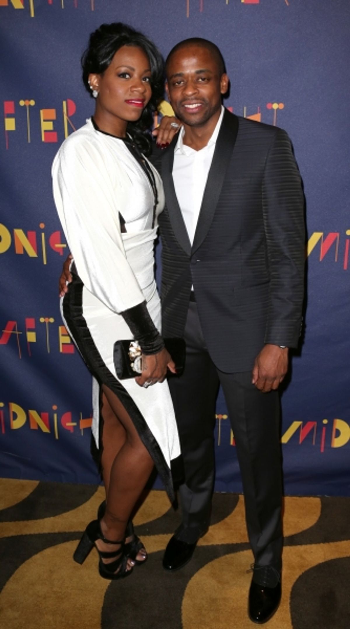 Fantasia Barrino and Dule Hill  at 