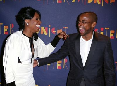 Fantasia Barrino and Dule Hill  Photo