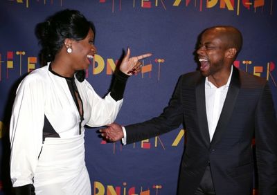 Fantasia Barrino and Dule Hill  Photo