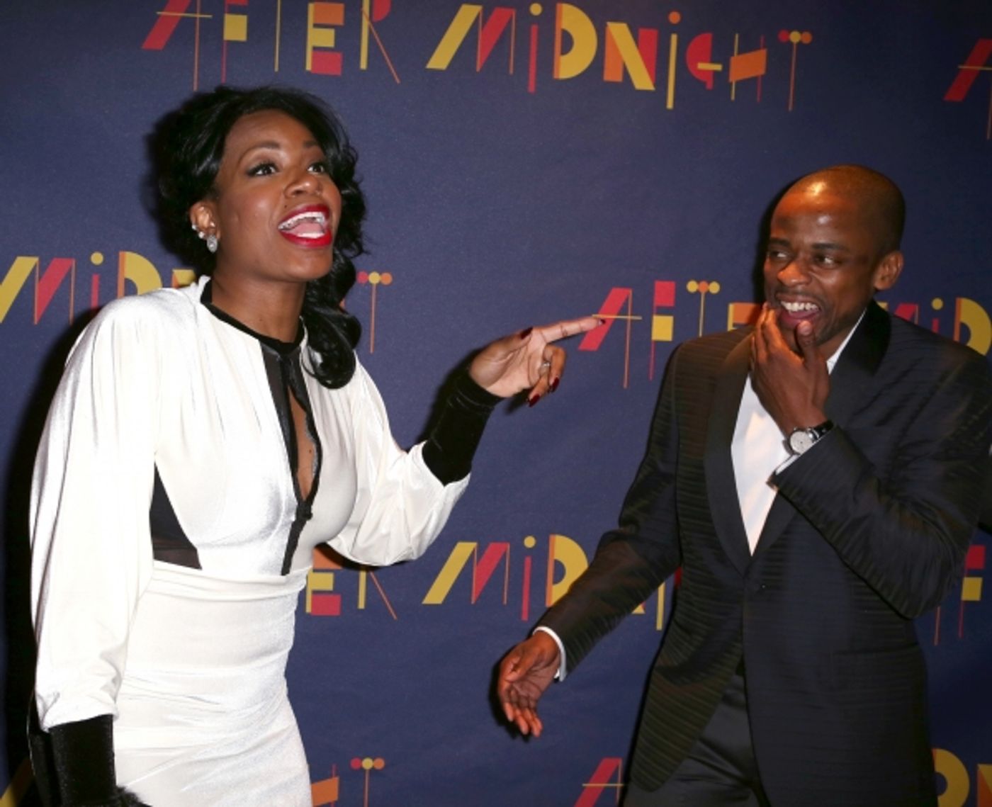 Photo Coverage: Fantasia, Dule Hill & AFTER MIDNIGHT Cast Celebrate Opening Night!  Image