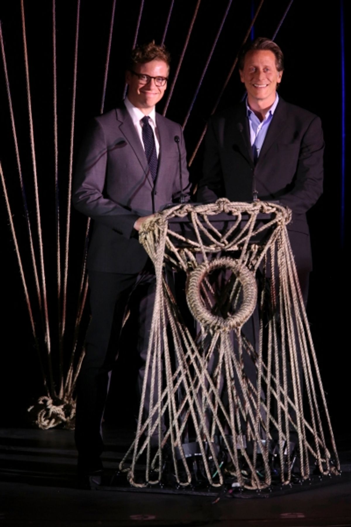 Barrett Foa, Steven Weber at 