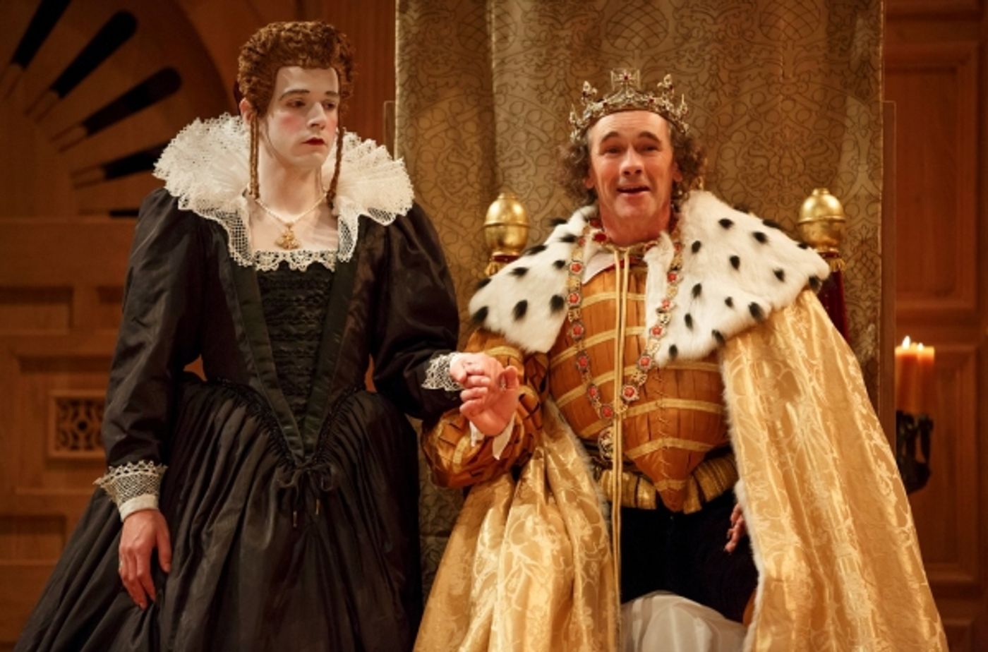 Photo Flash: First Look at Mark Rylance, Stephen Fry & More in TWELFTH NIGHT & RICHARD III on Broadway!  Image