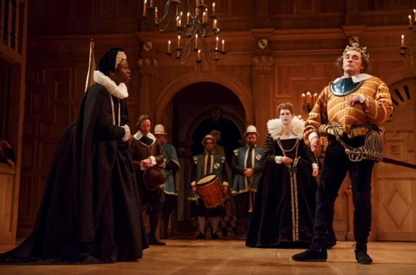 Photo Flash: First Look at Mark Rylance, Stephen Fry & More in TWELFTH NIGHT & RICHARD III on Broadway!  Image