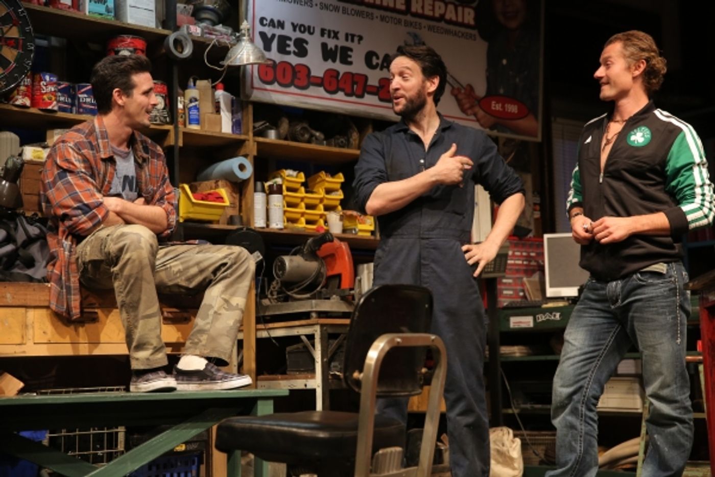 Photo Flash: First Look at MCC's SMALL ENGINE REPAIR  Image