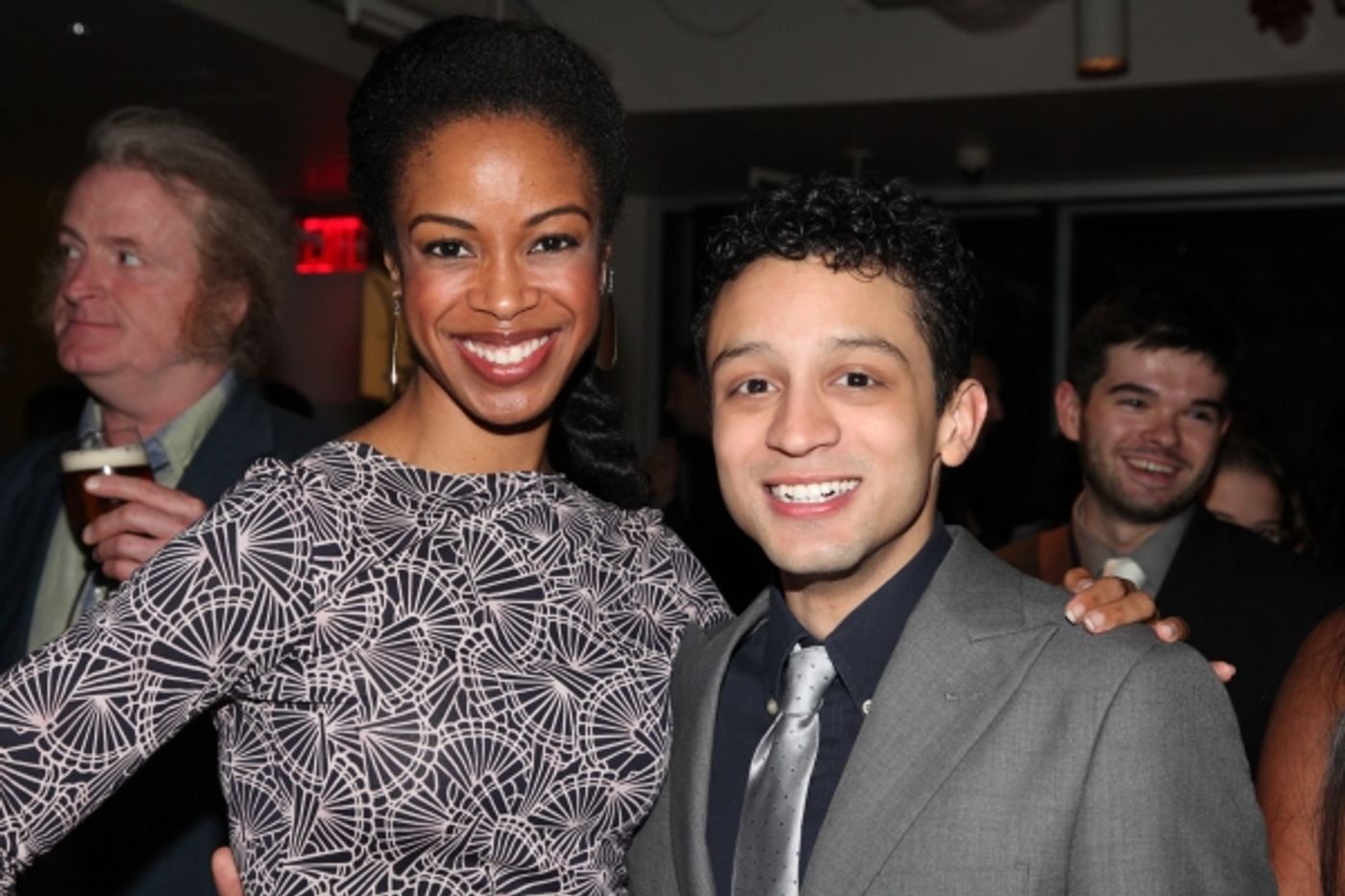 Photo Flash: Michael Shannon, Jessica Hecht and Cast Celebrate Julie Taymor's A MIDSUMMER NIGHT'S DREAM Opening  Image