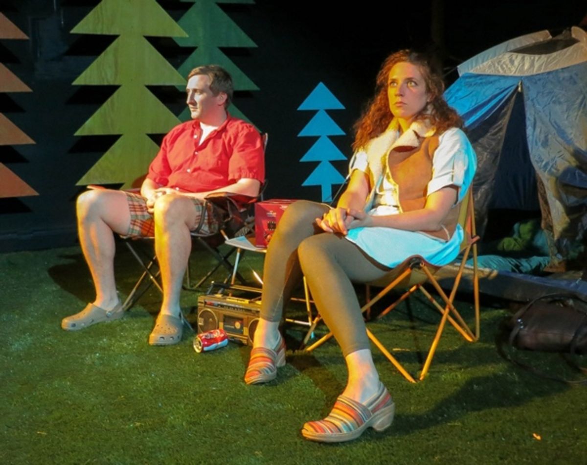 Brian Hoolahan (Erik) and Mallory Nees (Anna) at 