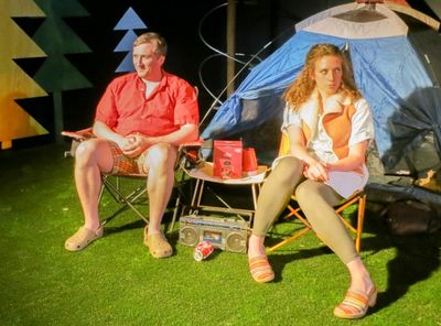 Brian Hoolahan (Erik) and Mallory Nees (Anna) Photo