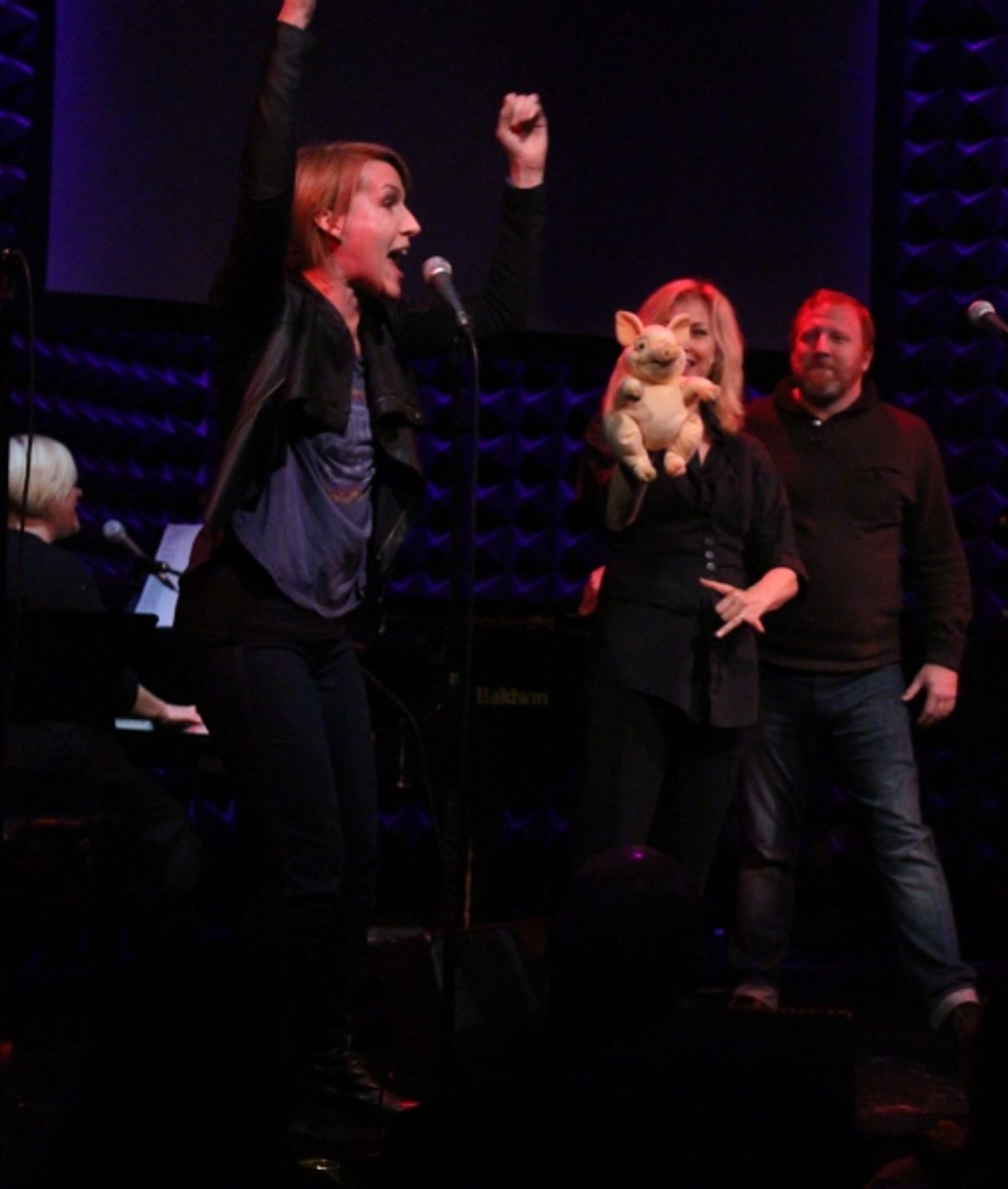 Susan Blackwell and Hunter Bell at 