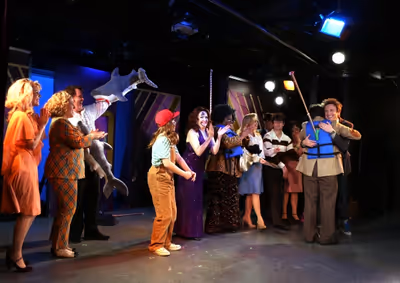 Seth Rudetsky, Jack Plotnick and cast  Photo