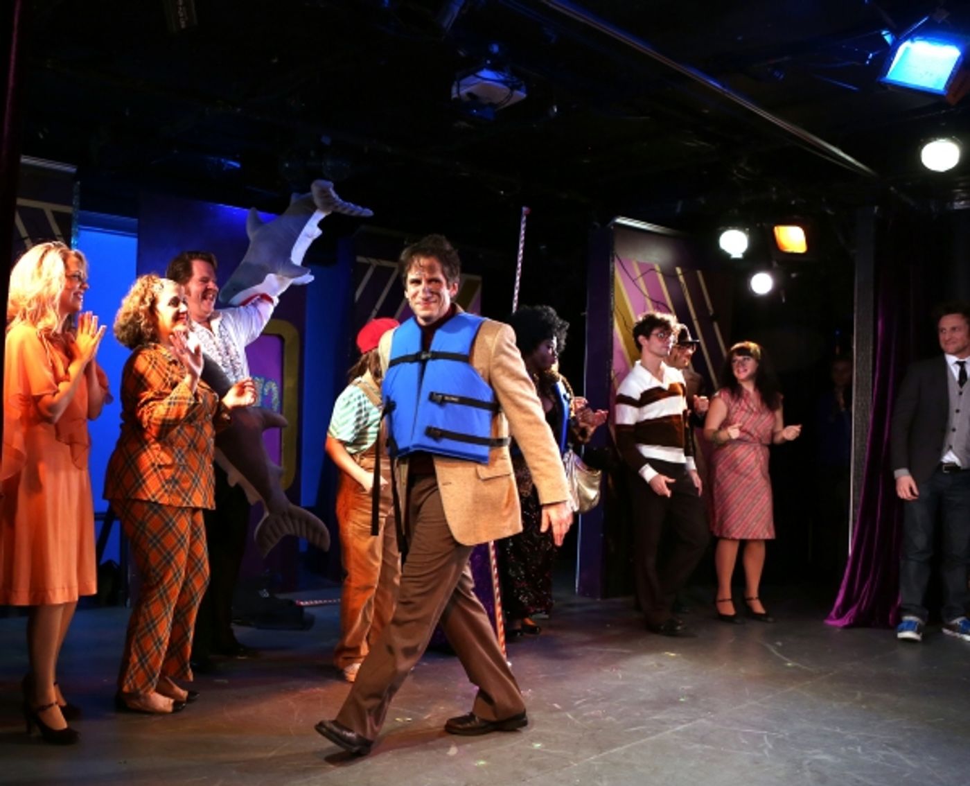 Photo Coverage: DISASTER! Cast Takes Opening Night Bows!  Image