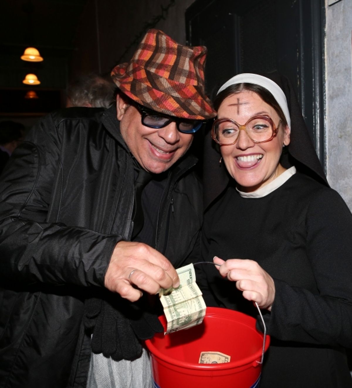 Richard Jay-Alexander and Jennifer Simard  at 