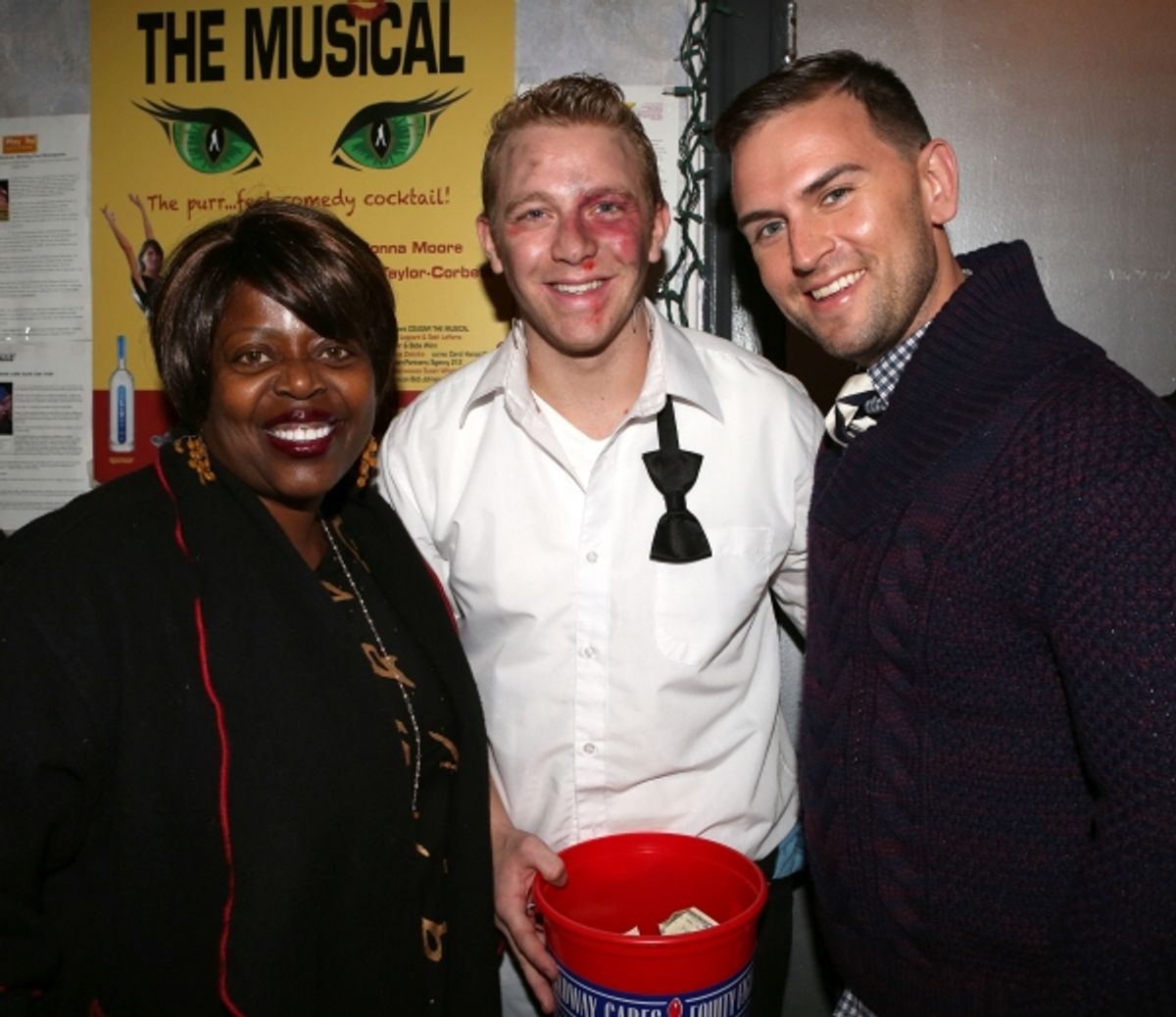 Lillias White, Matt Farcher and Daniel Reichard  at 