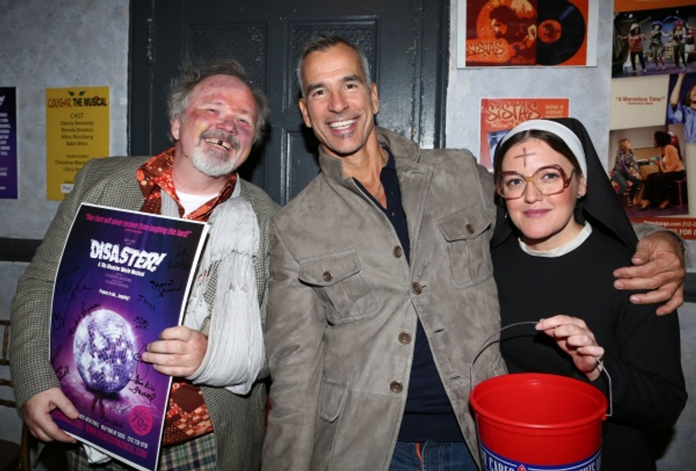Photo Coverage: Tina Fey, Brian d'Arcy James & More Donate to BC/EFA at DISASTER! Opening  Image