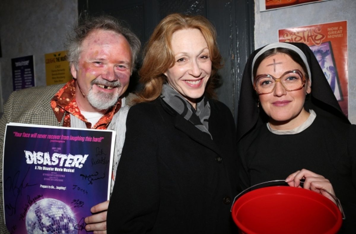 Tom Riis Farrell, Jan Maxwell and Jennifer Simard  at 