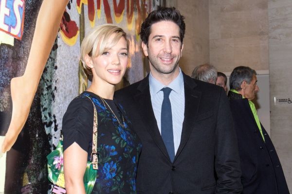 Zoe Buckman, David Schwimmer Photo