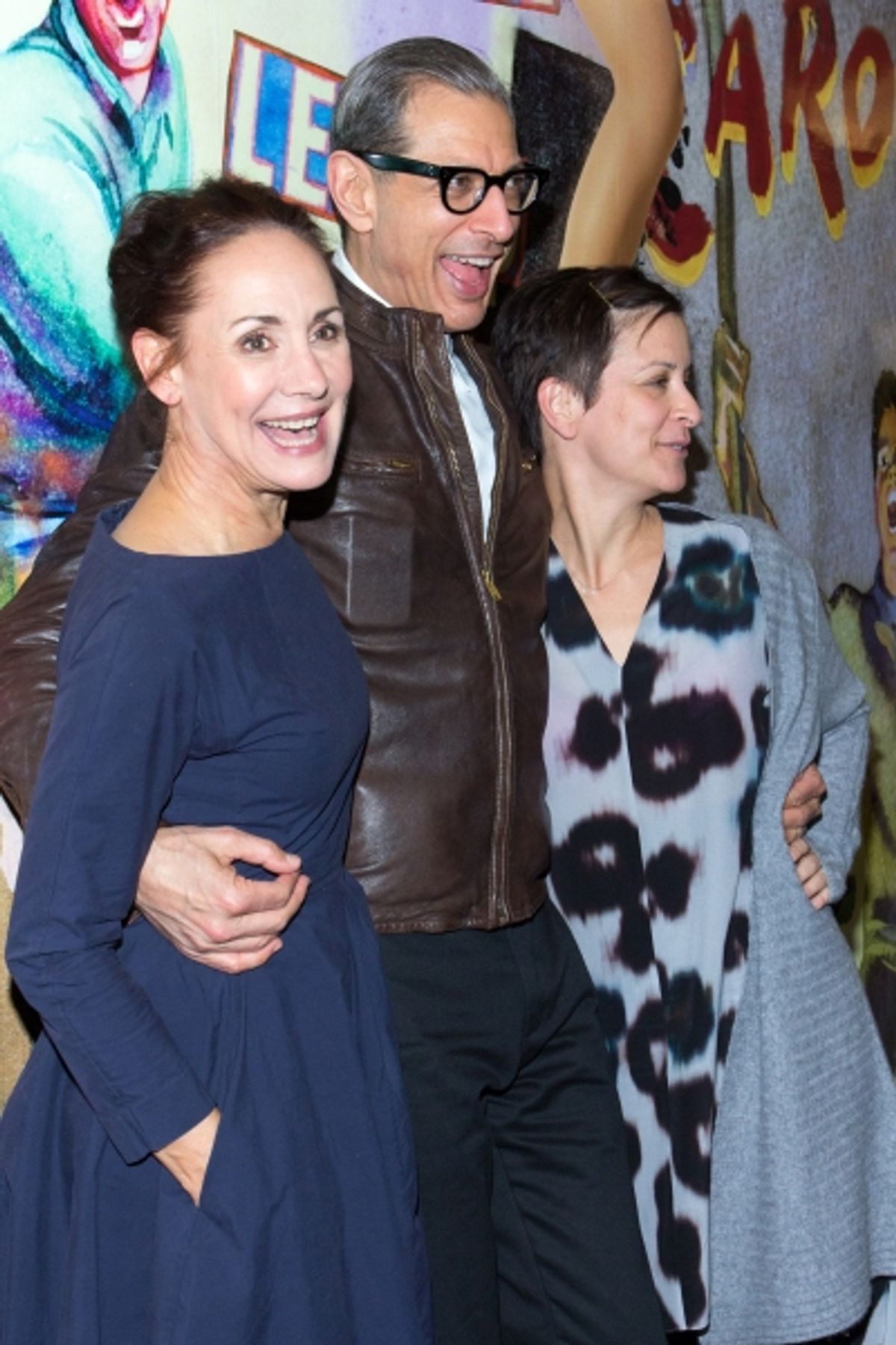 Laurie Metcalf, Jeff Goldblum, Anna D. Shapiro at 